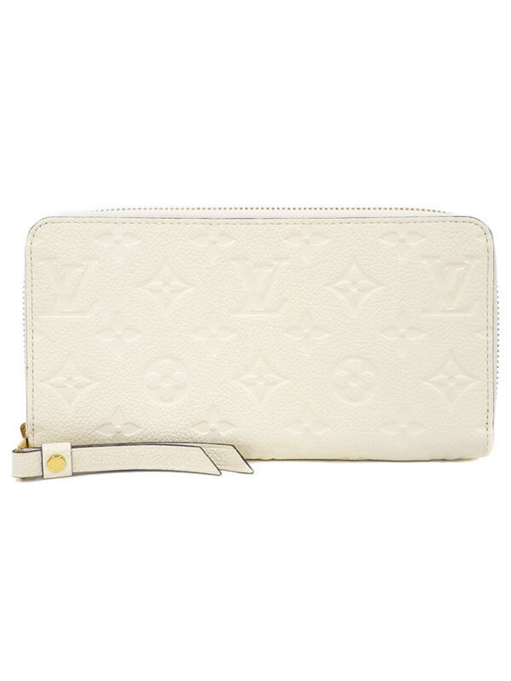Louis Vuitton Monogram Empreinte Zippy Wallet Round Zipper Long